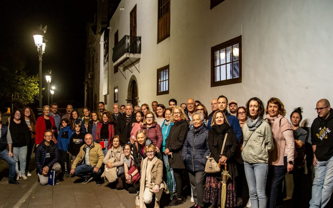 Una ola humana de entusiasmo en Tacoronte Misterioso