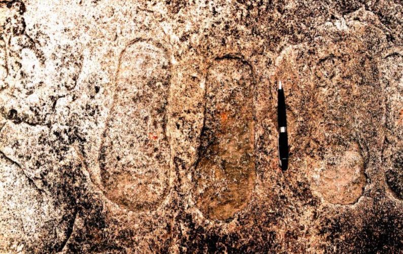 ¿Qué fue de las huellas paleoastronáuticas de India?